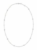 Collier Femme in Or COLL PERLE ZIRC PICC